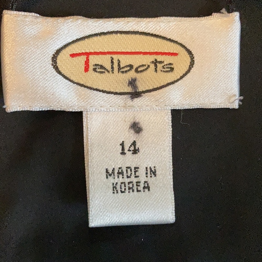 Talbots black size 14 camisole - Picture 3 of 4